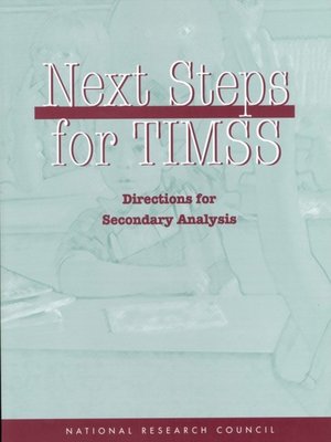 cover image of Next Steps for TIMSS